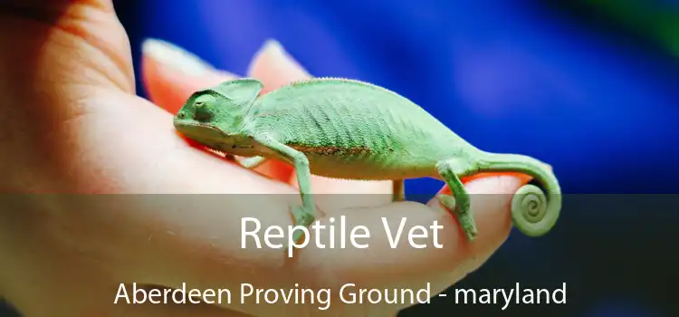 Reptile Vet Aberdeen Proving Ground - maryland